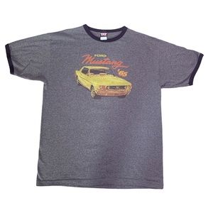 Vintage Ford Mustang 65 TNT T-shirt Mens Large